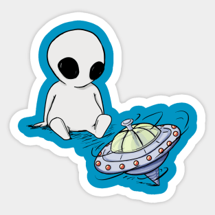 alien toys Sticker